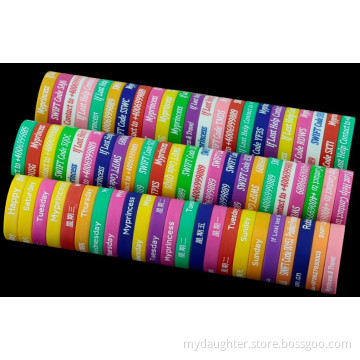 Silicone Wristbands/Wristbands/ID Wristbands/Qr Wristbands/Unique Code Wristbands